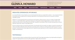 Desktop Screenshot of howardnplaw.com